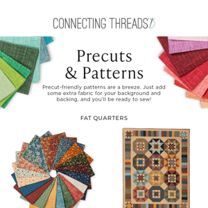 Precuts and Precut-Friendly Patterns!