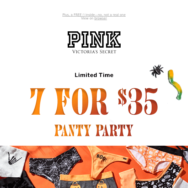 7/$35 Panties 🍬 What a Treat! - Victorias Secret PINK