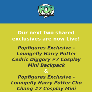 🧹🎒Pop Figures AND LF Lovers Shared Loungefly Exclusives are Live Now!🎒🧹