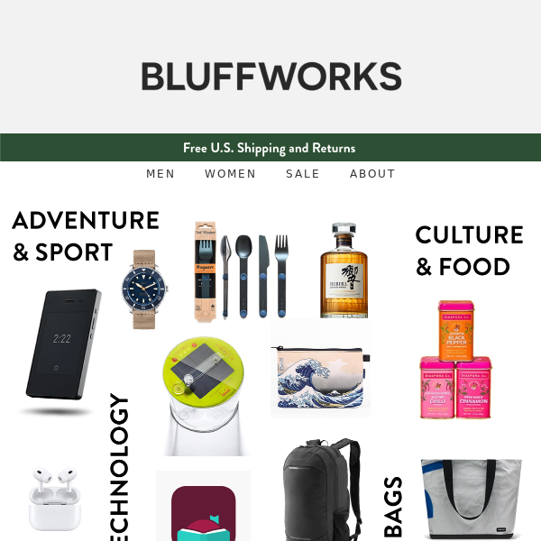 Our annual guide to gifts beyond Bluffworks