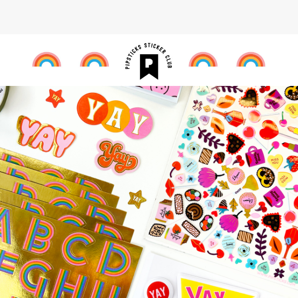 Stationery Galore: 30% Off Your Sticker-tastic Box 🎉💌