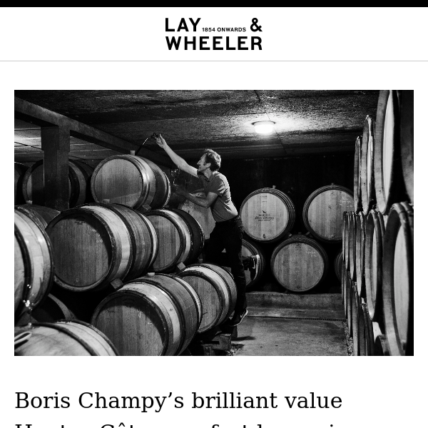 Burgundy 2022 Spotlight: Boris Champy in the limelight