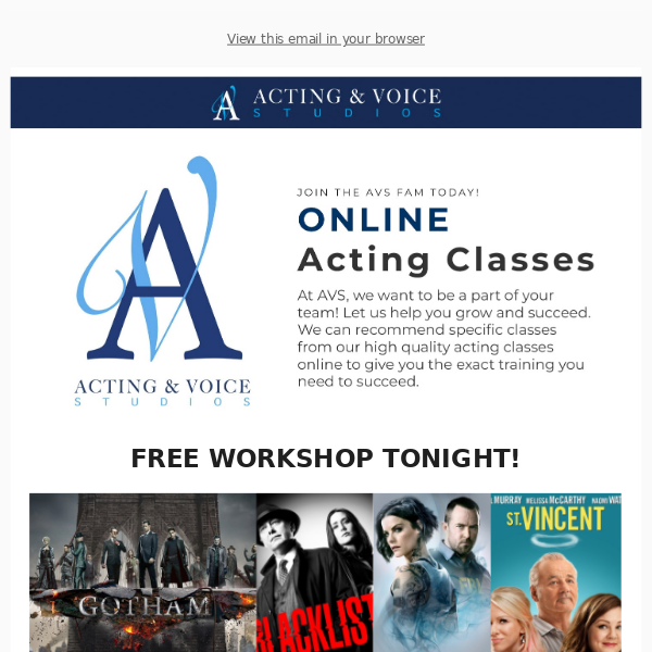 FREE CLASS ALERT!!