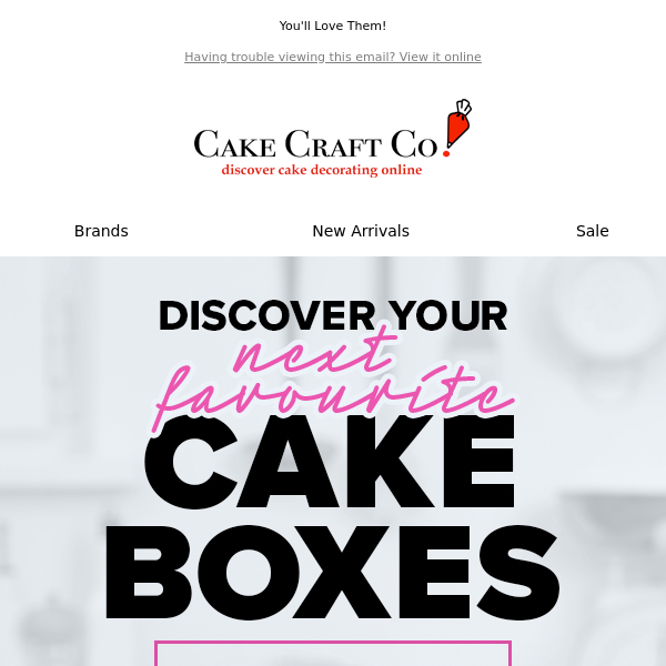 New Favourite Cake Box Varieties Added!