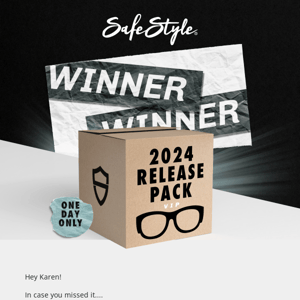 🏆 Are you one of our lucky winners Safestyle Eyewear?