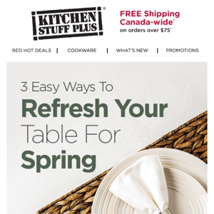 3 Easy Ways To Freshen Up Your Table For Spring