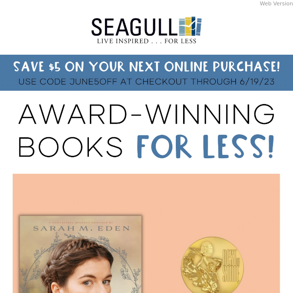 Award-Winning Books for Less!