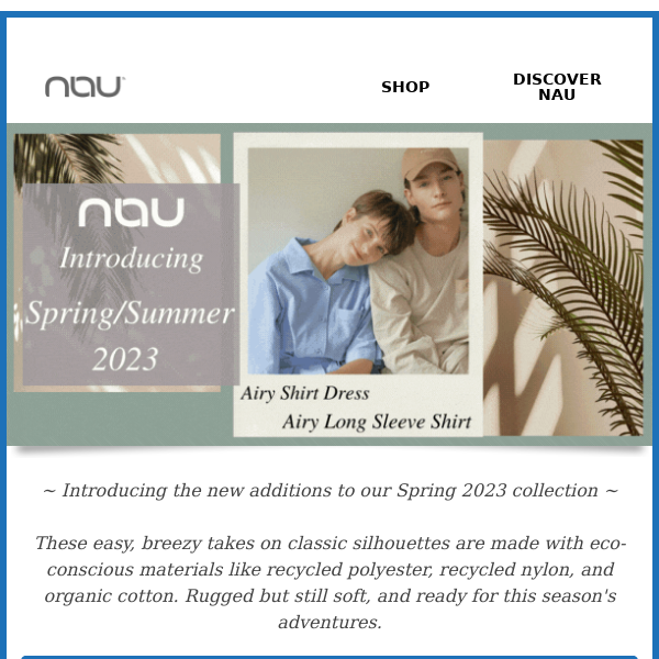 🌷Introducing Nau's Spring/Summer 2023 Collection