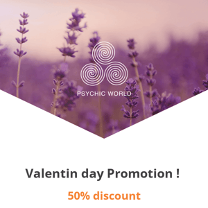 🌹50% Valentin promo: don't miss out 48h left