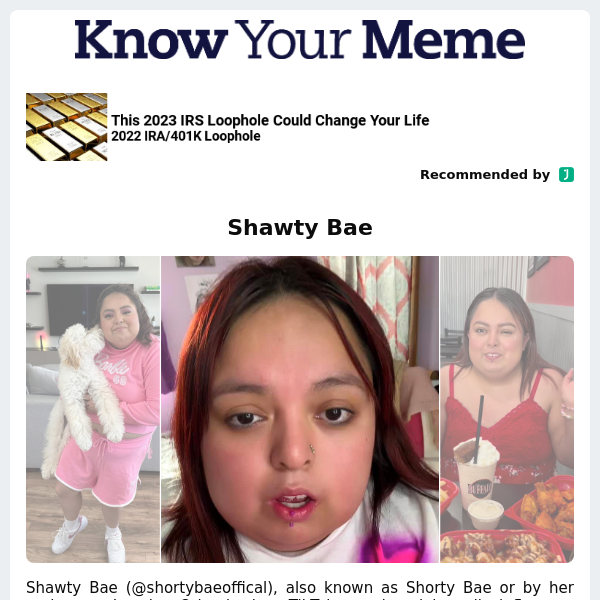 Who is shawty : r/memes