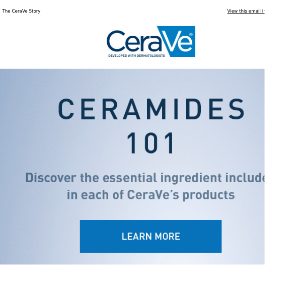 The Essential Ingredient in Every CeraVe Product