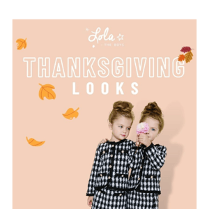 Thanksgiving Styling 🍁 Dressy or Causal We Have Your Kids Covered 💝 😎