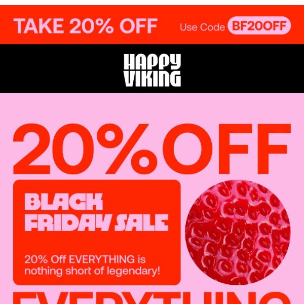 20% Off is Here! 🏃🏾‍♀️Score Big