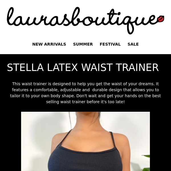 Latex Waist Trainer! Last Chance!