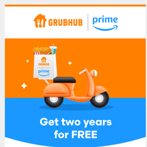 ICYMI: 2 years of Grubhub+ free