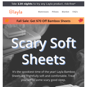 Wickedly Soft Bamboo Sheets 👻