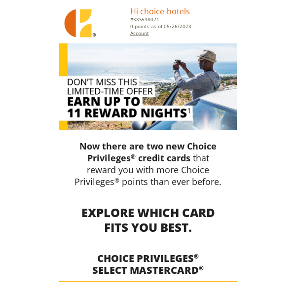 Limited time! Earn up to 11 reward nights