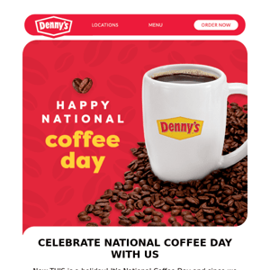 ☕️ Happy National Coffee Day! ☕