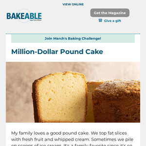 Million-Dollar Pound Cake