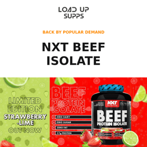 ⚠️NXT Beef Protein & Supplement Needs Restocks⚠️