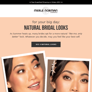 Say YES to a bridal look!