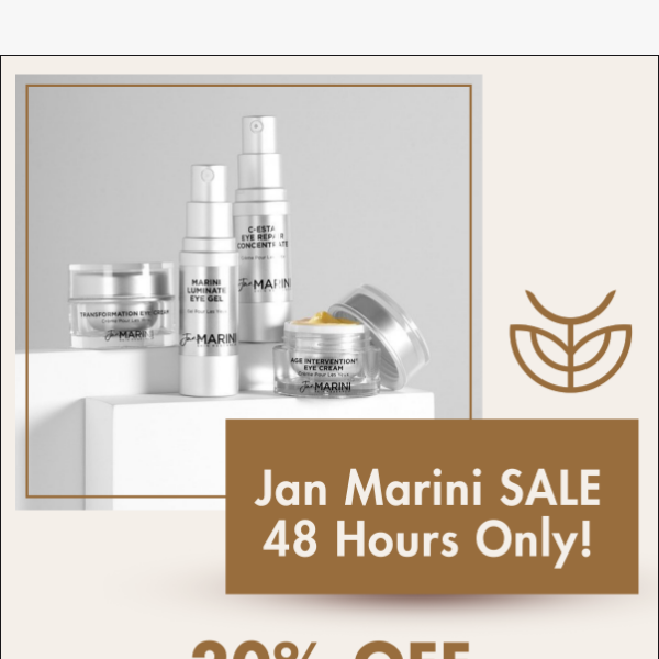 Private Jan Marini Sale - 48 Hours Only! 20% OFF 🌟