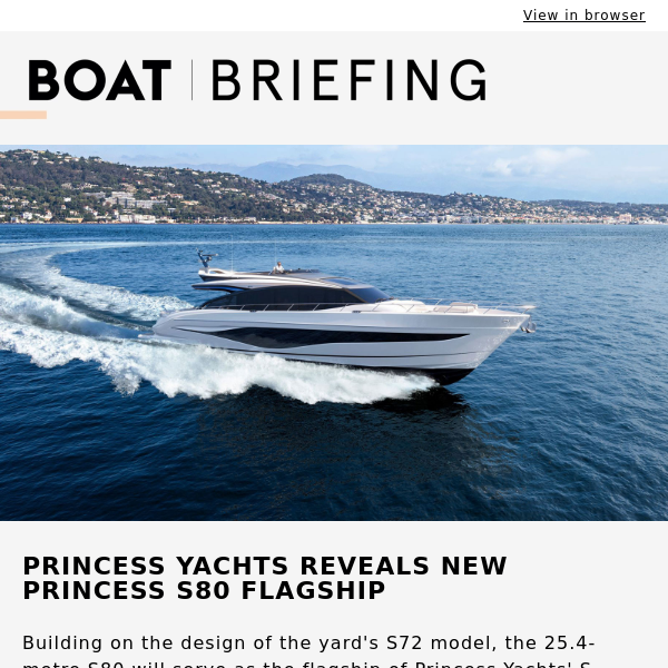 princess yachts email