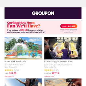 Exclusive: EXTRA 30% OFF Fun Near You and More