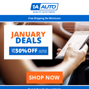  👉 [Just In!] January Deals for Your Vehicle 