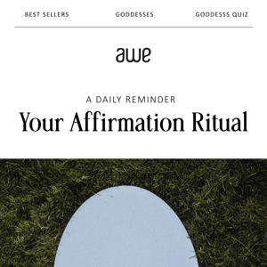 NEW: Affirmation Rituals