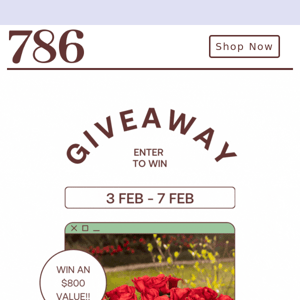 Last Call for the 786 Cosmetics x Aquarossa Farms Giveaway! Don't Miss Out!💅💐