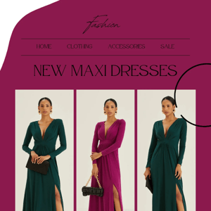 NEW MAXI DRESSES - ELEGANT LOOKS FOR SPRING💥