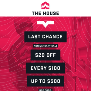 Anniversary Sale Is Almost Over!