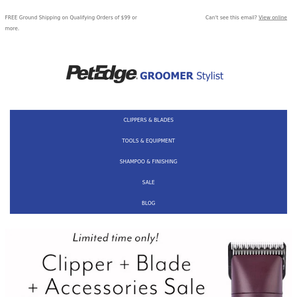 🚨 Andis $99 Clipper + Blade SALE