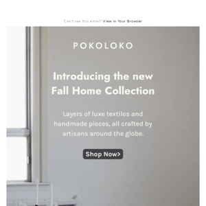 Introducing NEW Fall/Winter Home 🍂