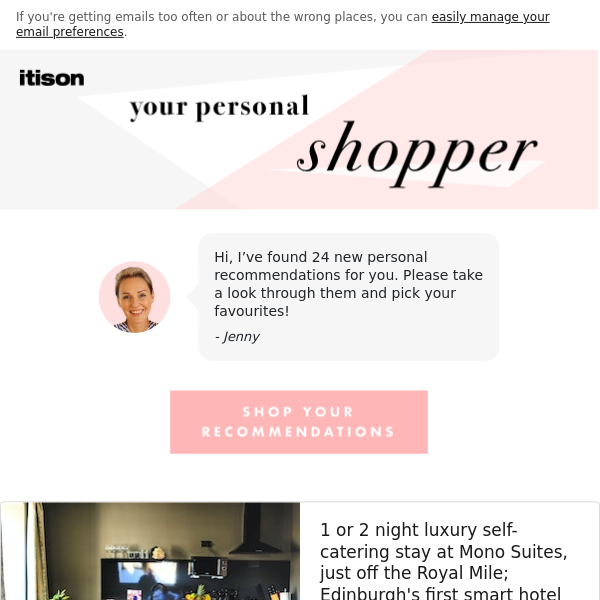 Your personal shopper!