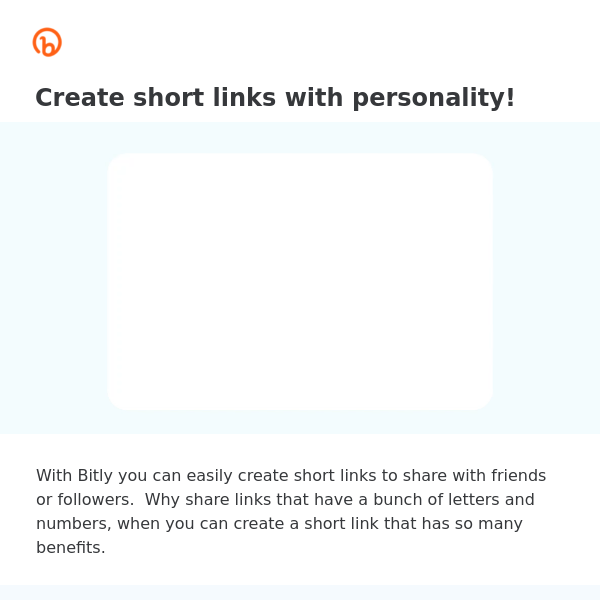 Create Short Links With Personality!