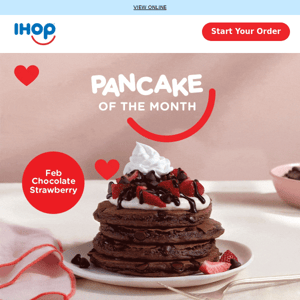 Meet the NEW Pancake of the Month🥞💘