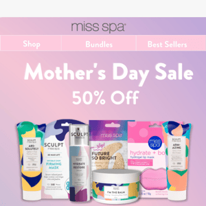 Treat Yourself & Save 50% at Miss Spa!