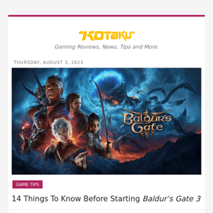 14 Things To Know Before Starting Baldur’s Gate 3