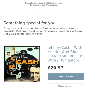 OUT NOW! JOHNNY CASH / JOHNNY HALLYDAY / KING GIZZARD / LEFTFIELD / LUCY THOMAS / MAURIZIO POLLINI / NOW YEARBOOK