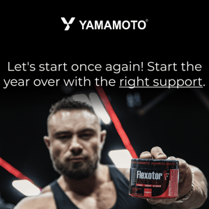 Yamamoto Nutrition, Let's start once again! The whole catalog at 15%