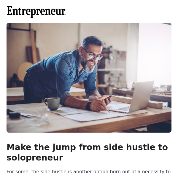 [Free Guide] From Side Hustle to Full-Time Success