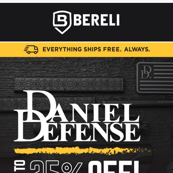 ⚡Up To 25% Off Daniel Defense? Yes Please!! 🤑