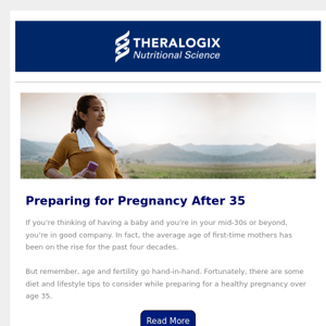 Preparing for Pregnancy After 35