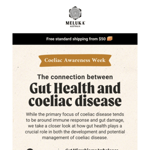 The gut connection to coeliac disease.