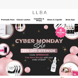 👉LLBA Professional,  6 hours left for 25% off Cyber Monday