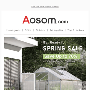 Get Ready for Spring Sale! 🌿 Up to 70% Garden Supplies