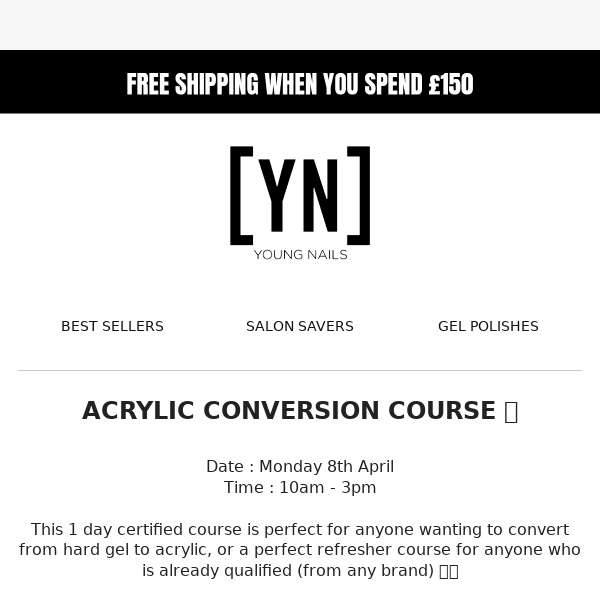 Acrylic Conversion Course is BACK 🚨😍