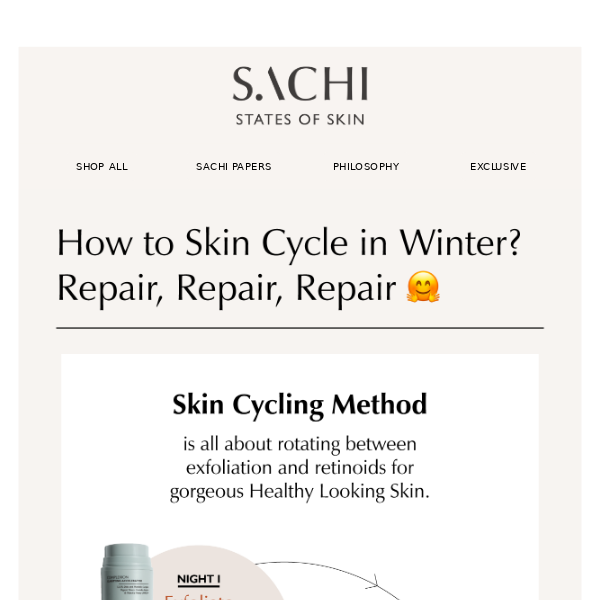 How to "Skin Cycle" in Winter ❄️